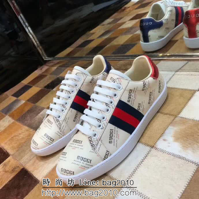 GUCCI古馳 高品質 明星同款 牛皮 休閒女士板鞋 QZS1858